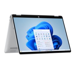 HP OmniBook 5 Flip 14-fp0019nl Intel Core 5 120U Computer portatile 35,6 cm (14") Touch screen 2K 16 GB LPDDR5-SDRAM 512 GB SSD Wi-Fi 6 (802.11ax) Windows 11 Home Argento