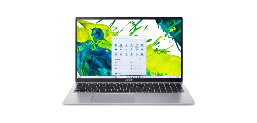 Acer Aspire Lite AL17-31P-31Q7 Intel Core 3 N355 Ordinateur portable 43,9 cm (17.3") HD+ 8 Go DDR4-SDRAM 512 Go SSD Wi-Fi 6 (802.11ax) Windows 11 Home Argent Français