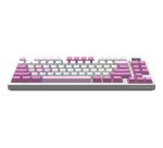 MSI FORGE GK600 TKL WIRELESS VIOLET IT tastiera Gaming USB + Bluetooth QWERTY Italiano Rosa, Viola, Bianco