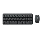 Logitech ERGO MK250 Compact Bluetooth Wireless Combo clavier Souris incluse Universel RF sans fil + Bluetooth AZERTY Français Graphite