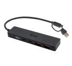 i-tec Metal C31HUBMETAL2A2C hub & concentrateur USB 3.2 Gen 1 (3.1 Gen 1) Type-C 10000 Mbit/s Noir