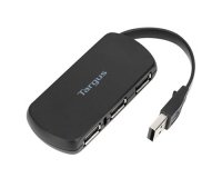 Targus ACH114EU hub & concentrateur USB 2.0 480 Mbit/s Noir