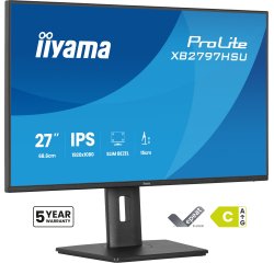 iiyama ProLite XB2797HSU-B1 flat PC screen 68.6 cm (27") 1920 x 1080 pixels Full HD LED Black