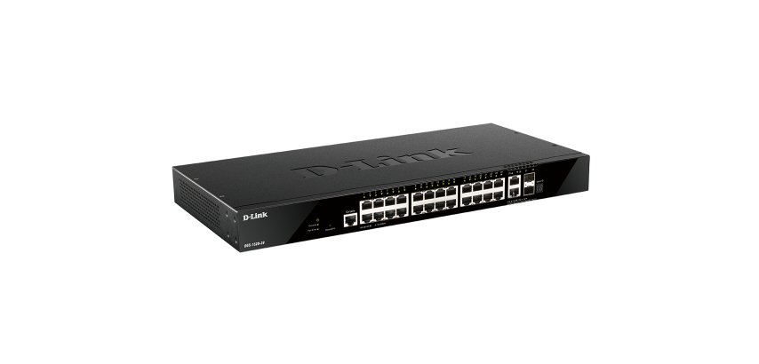 D-Link DGS-1520-28/E commutateur réseau Géré L3 10G Ethernet (100/1000/10000) 1U Noir