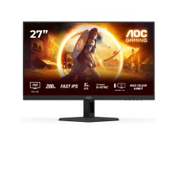 AOC G4 27G4HRE Monitor PC 68,6 cm (27") 1920 x 1080 Pixel Full HD LED Nero, Rosso