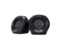 Altavoces trust polo 2.0 4w usb control de volumen color negro
