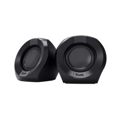 Altavoces trust polo 2.0 4w usb control de volumen color negro