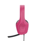 Trust GXT 415P Zirox Casque Avec fil Arceau Gaming Rose