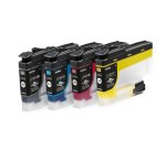 Brother LC424VAL - Pack de 4 cartouches d'encre transparentes