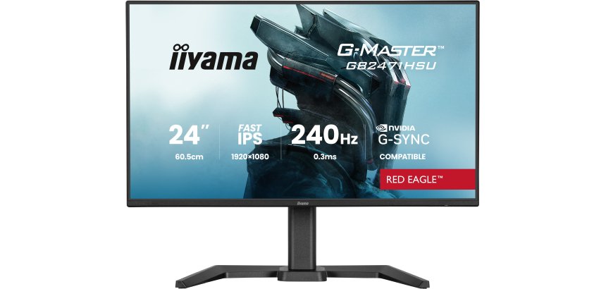 iiyama G-MASTER GB2471HSU-B1 computer monitor 60,5 cm (23.8") 1920 x 1080 Pixels Full HD Zwart