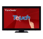Viewsonic TD2760 écran plat de PC 68,6 cm (27") 1920 x 1080 pixels Full HD LED Écran tactile Multi-utilisateur Noir