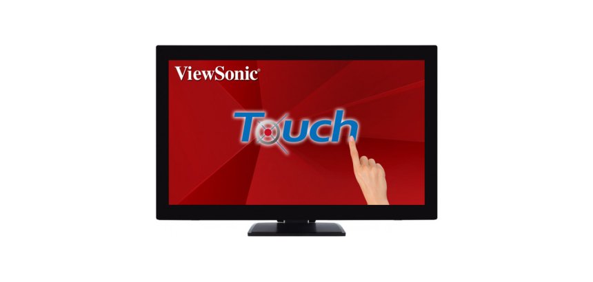 Viewsonic TD2760 écran plat de PC 68,6 cm (27") 1920 x 1080 pixels Full HD LED Écran tactile Multi-utilisateur Noir