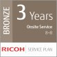 Ricoh Piano di Servizio Bronzo a 3 anni (Produzione Low-Vol)