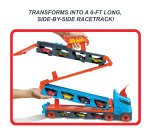 Hot Wheels City Speedway Hauler Carrier with 3 Toy Cars