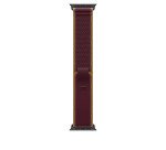Apple Boucle Trail bordeaux 49 mm - M/L - Finition titane noir