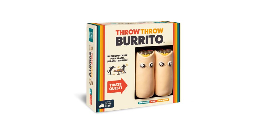 Asmodee Throw Throw Burrito Party card game