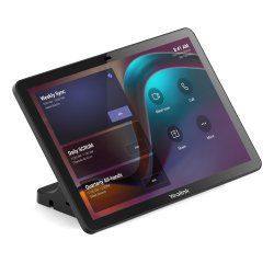Yealink CTP25 espositore per sale riunioni 25,6 cm (10.1") 1280 x 800 Pixel IPS 802.11a, 802.11b, 802.11g, Wi-Fi 4 (802.11n), Wi-Fi 5 (802.11ac), Wi-Fi 6 (802.11ax) Nero Bluetooth