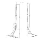 AISENS Soporte de mesa eco para monitor/TV 50kg de 32-80, Negro