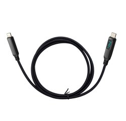 i-tec Thunderbolt 4/USB4 Class Pro Cable 240W with LCD (40 Gbps, 150 cm)
