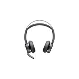 HP Poly Micro-casque Poly Voyager Focus 2 USB-C-C certifié Microsoft Teams + adaptateur USB-C/A
