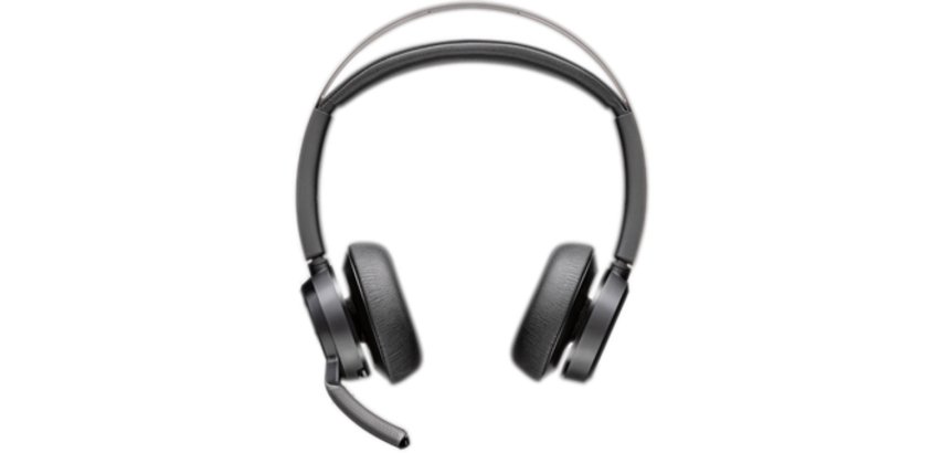 HP Poly Voyager Focus 2 Microsoft Teams Certified USB-C-C Headset +USB-C/A Adapter