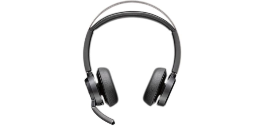 HP Poly Micro-casque Poly Voyager Focus 2 USB-C-C certifié Microsoft Teams + adaptateur USB-C/A