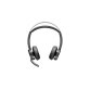 HP Poly Micro-casque Poly Voyager Focus 2 USB-C-C certifié Microsoft Teams + adaptateur USB-C/A
