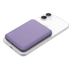 Celly COLMAGPB5000VL batteria portatile 5000 mAh Carica wireless Viola