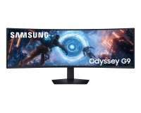 Samsung G91F écran plat de PC 124,5 cm (49") 5120 x 1440 pixels Dual QHD LCD Noir