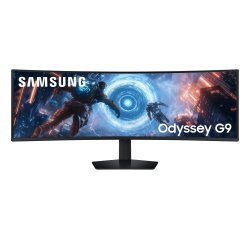 Samsung G91F écran plat de PC 124,5 cm (49") 5120 x 1440 pixels Dual QHD LCD Noir