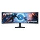Samsung G91F écran plat de PC 124,5 cm (49") 5120 x 1440 pixels Dual QHD LCD Noir