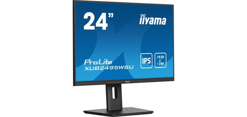 iiyama ProLite XUB2495WSU-B7 écran plat de PC 61,2 cm (24.1") 1920 x 1200 pixels WUXGA LED Noir