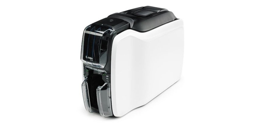 Zebra ZC100 impresora de tarjeta plástica Pintar por sublimación/Transferencia térmica Color 300 x 300 DPI