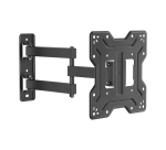 AISENS Soporte Eco Giratorio, Inclinable Para Monitor/TV 30kg (3 Pivotes) De 23"-43", Negro