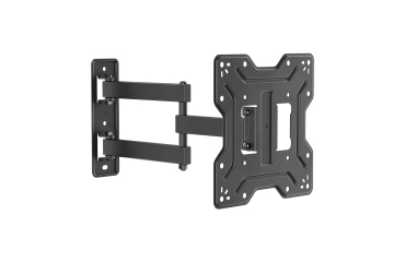 AISENS Soporte Eco Giratorio, Inclinable Para Monitor/TV 30kg (3 Pivotes) De 23"-43", Negro