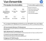 HP EliteBook 8 G1i 13 inch Notebook AI PC Wolf Pro Security Edition Intel Core Ultra 5 225U Ordinateur portable 33,8 cm (13.3") WUXGA 16 Go LPDDR5x-SDRAM 512 Go SSD Wi-Fi 7 (802.11be) Windows 11 Pro Argent