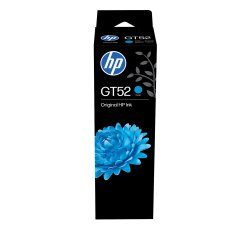 HP Bouteille d'encre cyan GT52authentique