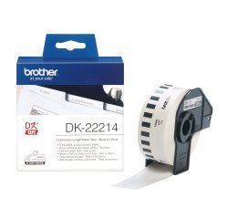 Brother DK-22214 nastro per etichettatrice Nero su bianco