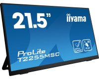iiyama ProLite T2255MSC-B1 écran plat de PC 54,6 cm (21.5") 1920 x 1080 pixels Full HD LCD Écran tactile Noir