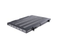 StarTech.com Étagère Réglable et Ventilée pour Montage en Rack de Serveur 1U - 150kg - Profondeur de Montage Réglable de 49,5 à 97,4cm Plateau Universel pour Rack d'Équipement AV/Réseau 19" - Profondeur 69,8cm