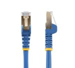 StarTech.com Cat6a Ethernet Kabel - geschirmt (STP) - 1m - Blau