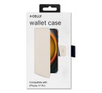 Celly WALLY mobile phone case 16 cm (6.3") Wallet case Sand