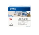Brother DK-22246 nastro per etichettatrice Nero su bianco
