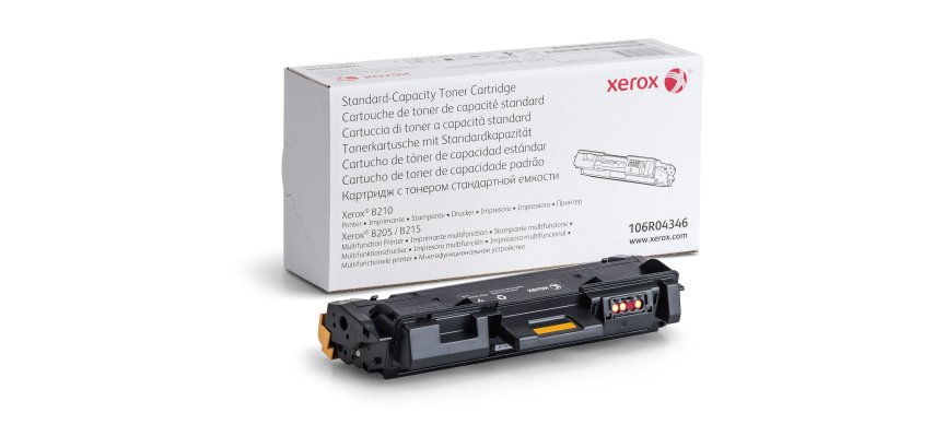 Xerox Cartouche de toner Noir de Capacité standard Imprimante ® B210, Imprimante multifonction ® B205/ ® B215 (1500 pages) - 106R04346