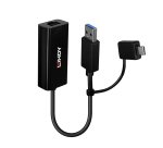 Lindy 43412 adaptador y tarjeta de red Ethernet 5000 Mbit/s