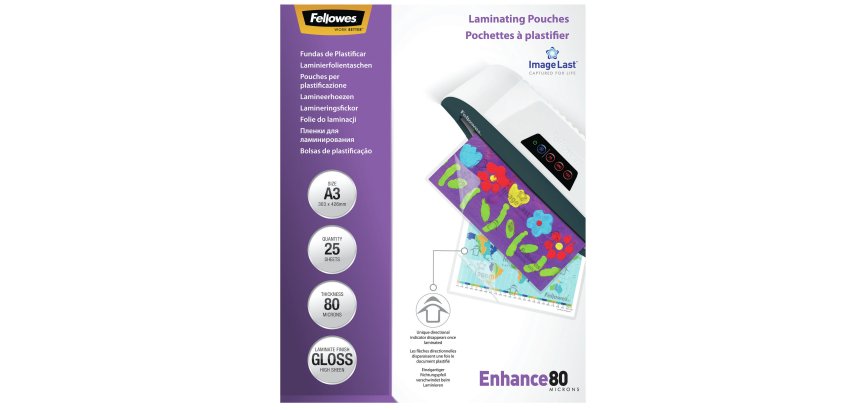 Fellowes 5396403 pellicola per plastificatrice 25 pz