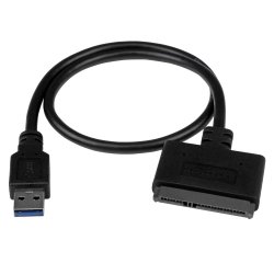 StarTech.com Adaptateur de Disque Dur USB 3.1 à 2,5" SATA - USB 3.1 Gen 2 10Gbps avec Convertisseur de Stockage Externe HDD/SSD UASP