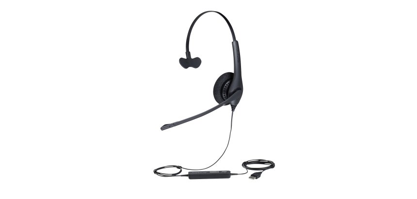 Jabra Biz 1500 Auriculares Alámbrico Diadema Oficina/Centro de llamadas Bluetooth Negro