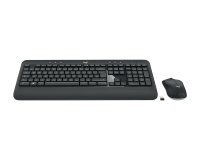 Logitech 920-008675 clavier Souris incluse Universel RF sans fil QWERTZ Allemand Noir