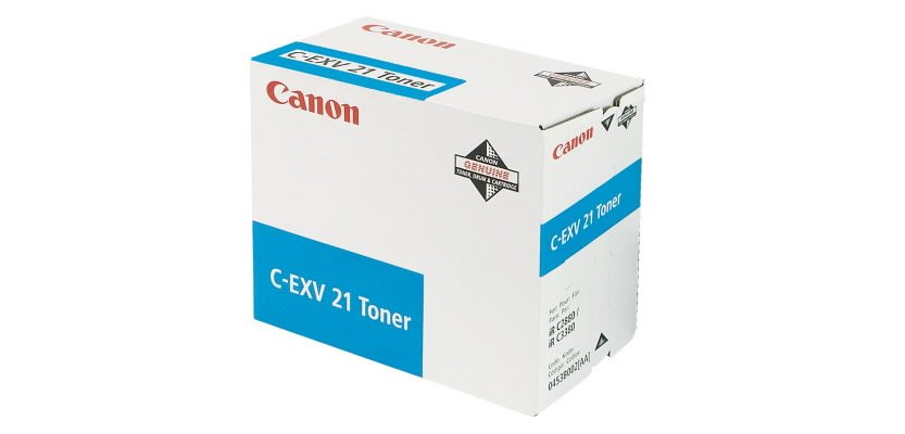 Canon C-EXV 21 cartuccia toner 1 pz Originale Ciano